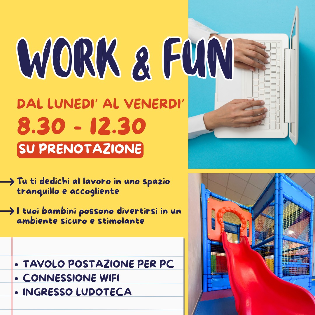 Immagine prenota work e fun